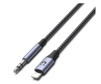 Kabel UNITEK Kabel Lightning - mini Jack 3.5mm 1m M1209A
